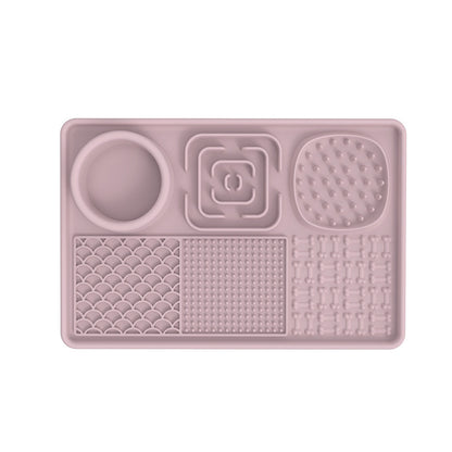Silicone Pet Feeding Mat and Slow Feed Pad