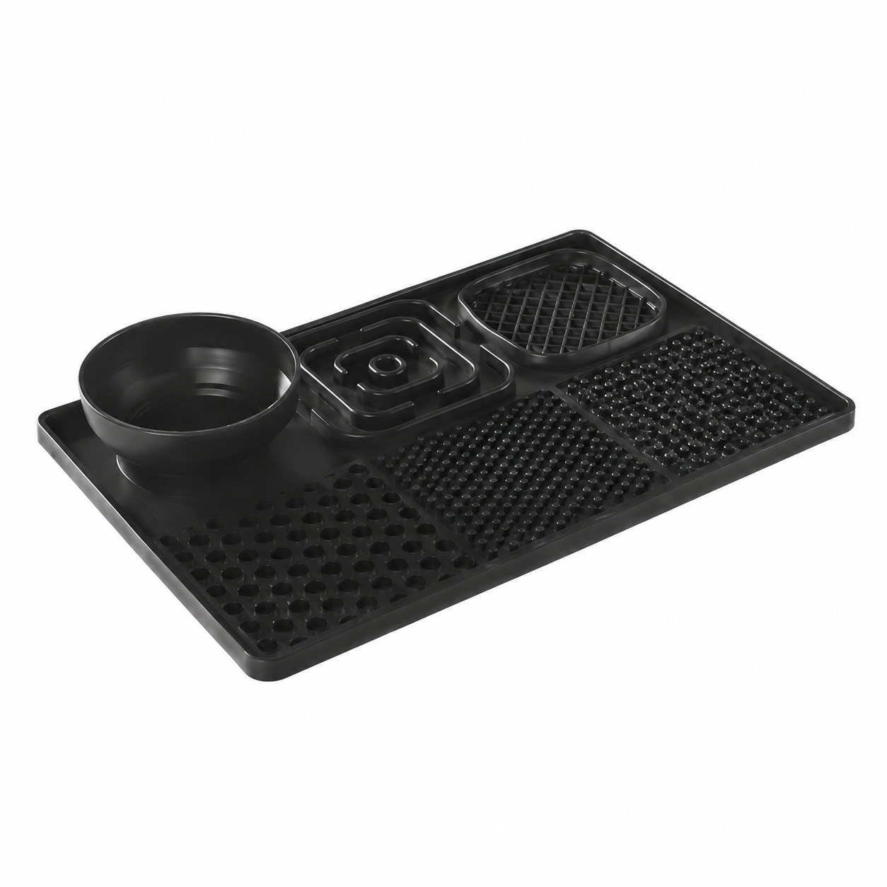 PurrLick™ 3-in-1 Slow Feeder Mat — Sniff, Lick & Eat (Anxiety Relief)