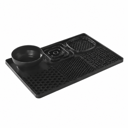 PurrLick™ 3-in-1 Slow Feeder Mat — Sniff, Lick & Eat (Anxiety Relief)