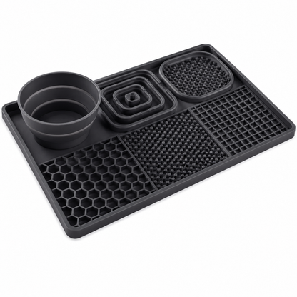 PurrLick™ 3-in-1 Slow Feeder Mat — Sniff, Lick & Eat (Anxiety Relief)