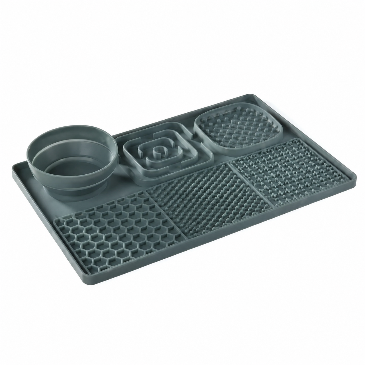 PurrLick™ 3-in-1 Slow Feeder Mat — Sniff, Lick & Eat (Anxiety Relief)